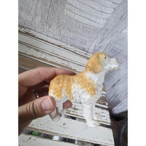 Collie figurine dog puppy toy
